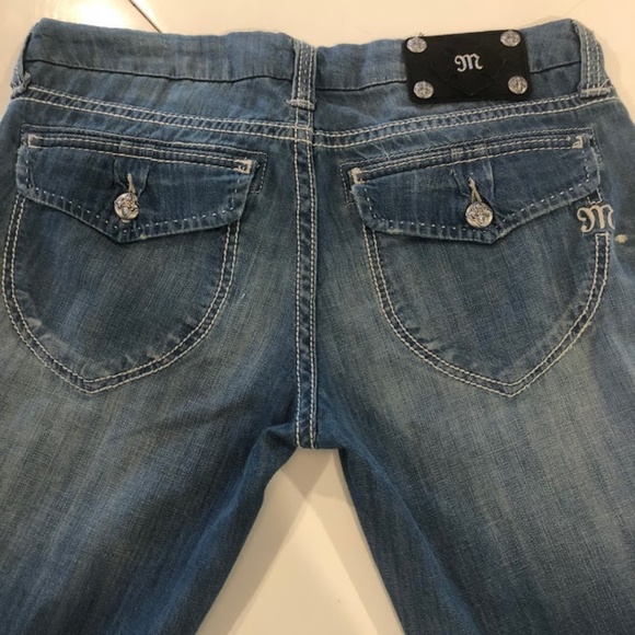 Miss Me Wide Leg Jeans - Picture 7 of 8